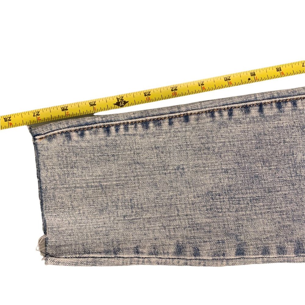 NWT True Religion Jennie Curvy 10" Rise Skinny Cut Off Hem Size 32 Jeans - Picture 16 of 16